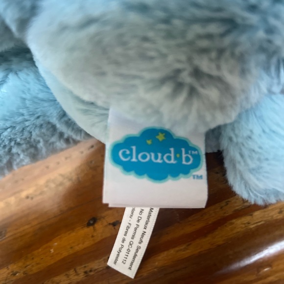 Cloud B blue Hippo Plush - Picture 3 of 3